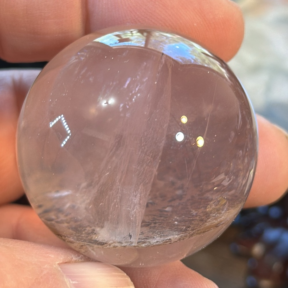 Garden Quartz Crystal Sphere!